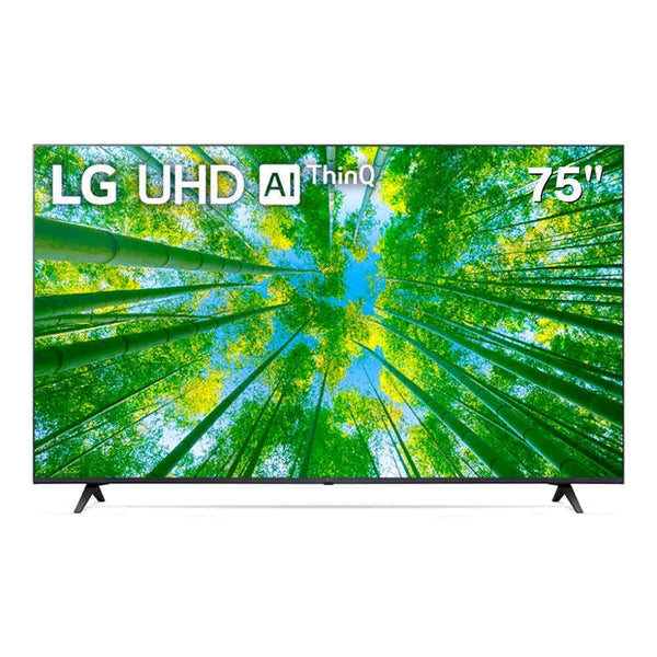 Smart TV LG 60 Polegadas 4K, Wi-Fi, Bluetooth, UHD, HDR, NVIDIA GeForce Now, ThinqAI, Smart Magic, Google, Alexa - 60UQ8050