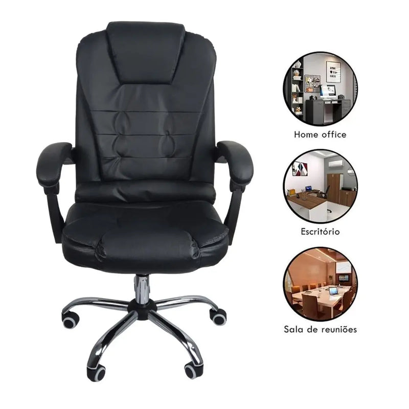 Reclining 2 Chair Office Chairs Kit