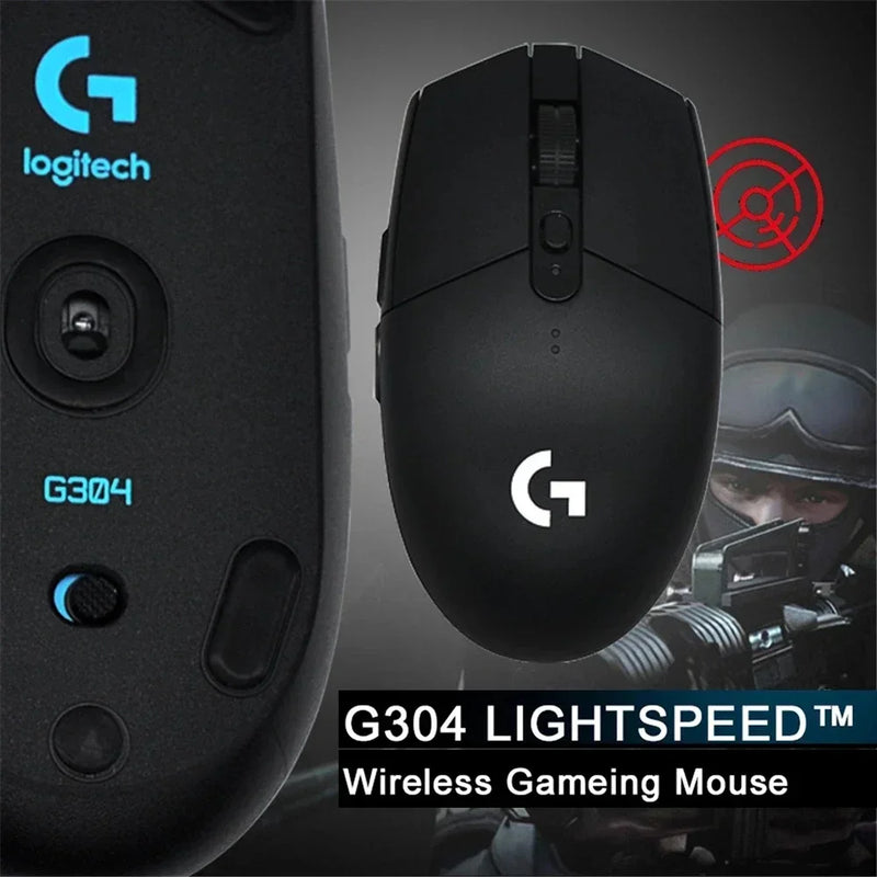 Logitech G304 Lightspeed Wireless Gaming Mouse 6 Programmable Buttons 12000DPI Battery Usb Stock RGB Wireless Mouse Original