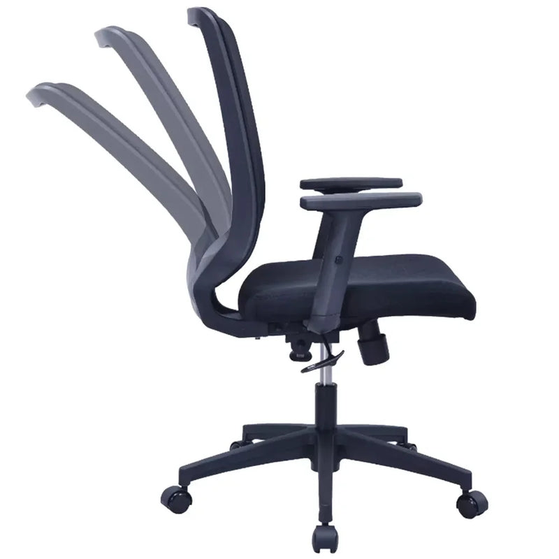 Office Chair Nr 17 Shanghai Ergonomic Black Fratini