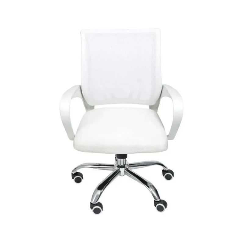 Begonia White Ergonomic Mesh Screen Office Chair