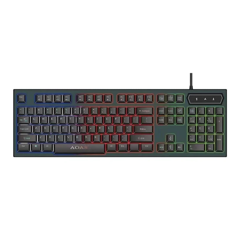 Keyboard Semi Mechanical Gamer Led Rgb Usb Gaming Keyboard M-800