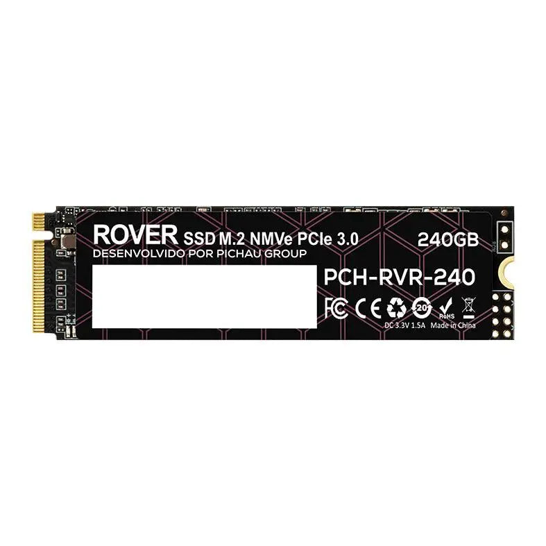 Pichau Rover SSD 240GB M.2 2280 PCIe NVMe Reading 1500 MB/s Gravacao 900 MB/s PCH-RVR-240