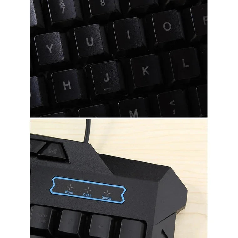 Gamer Keyboard Exbom Ka-658 QWERTY Portuguese Brazil color black with light 3 colors