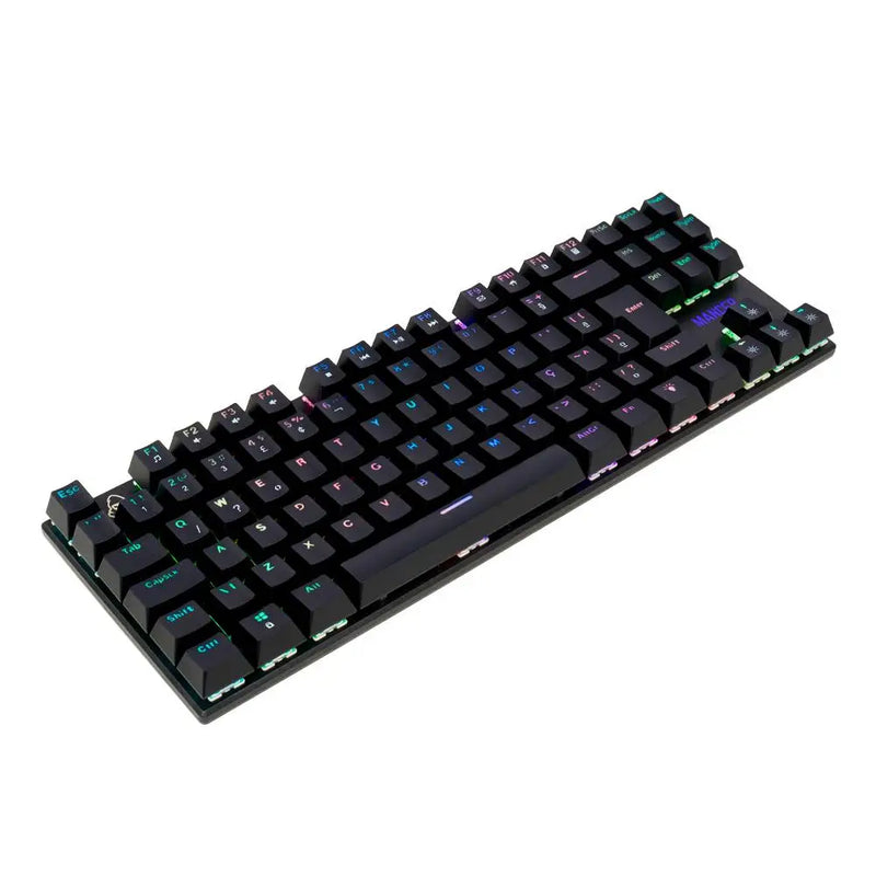 Teclado mecanico Gamer Mancer Ghoul MK2, RGB, ABNT2, Huano Blue Switch, Black, MCR-GHM2-RGB01BU Keyboard