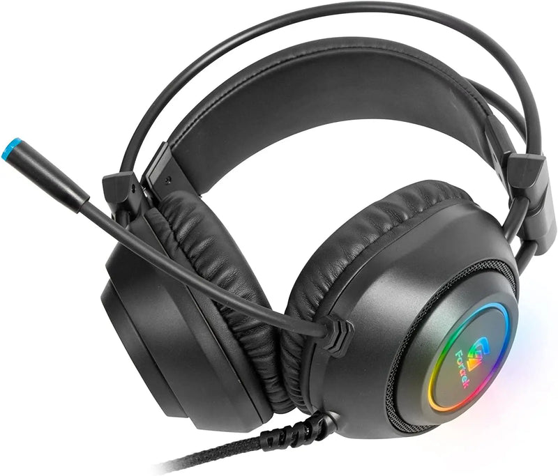 Headset Gamer RGB Crusader Preto